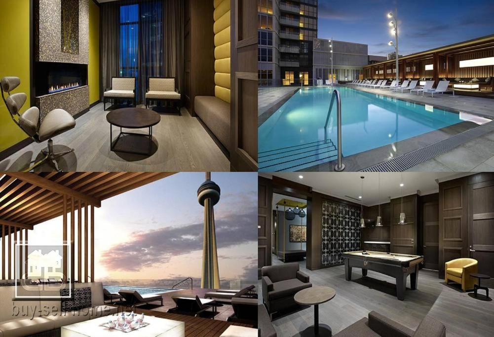 Sarkar Suites - Cn Tower, Mtcc, Rogers Centre Toronto Exterior foto